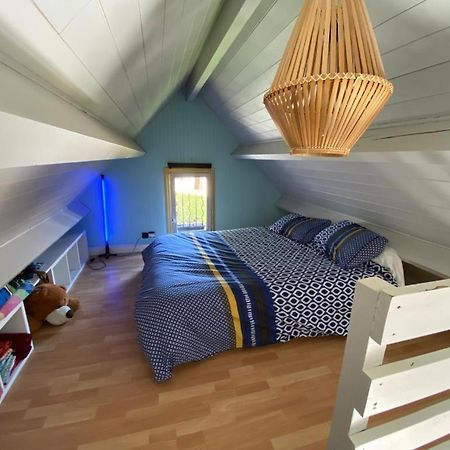 Le Chalet Normand Merville-Franceville-Plage Bagian luar foto